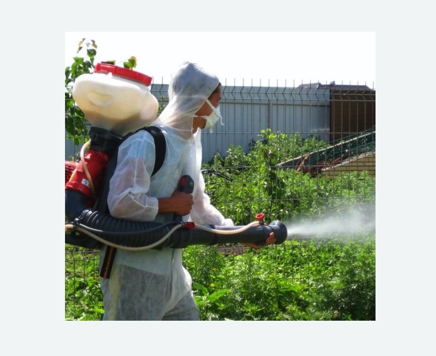 Акарицидная обработка территории Акарицидная обработка территории в Нагорном районе Москвы